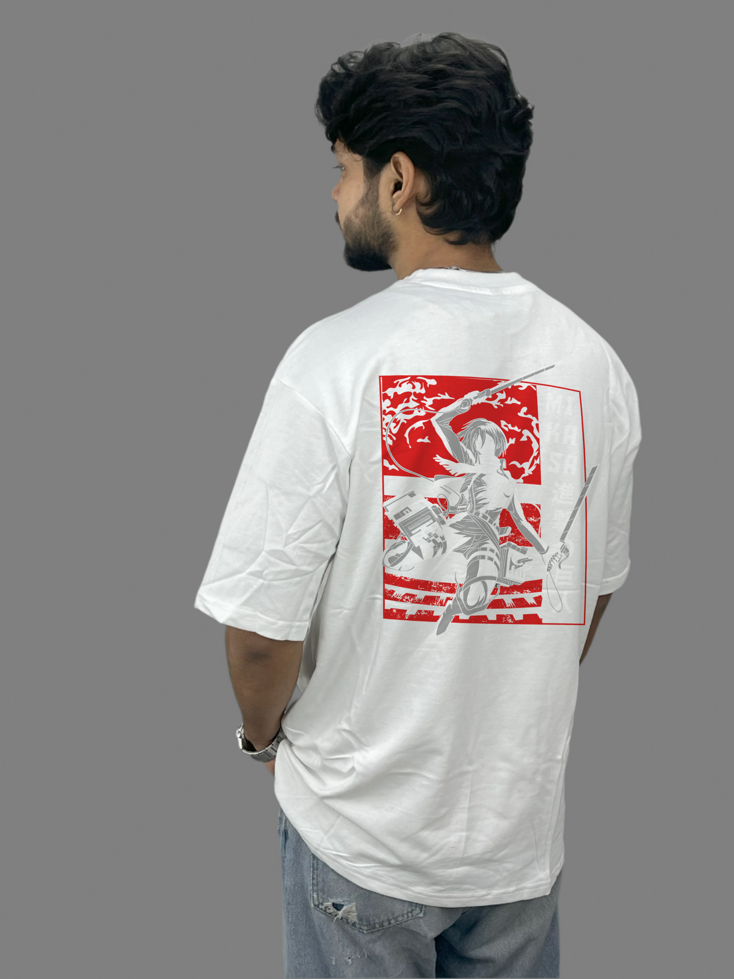 Attack On Titan  Mikasa Ackerman Oversized T-Shirt